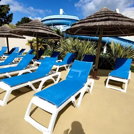 Bungalow De 2 Chambres Avec Piscine Partagee Sauna Et Wifi A Jean De Monts A 3 Km De La Semesterbostad *